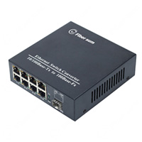8x 10/100Base-TX To 100Base-FX Plug-in Module Spec 2km SFP Port Fiber Optic Swtich | FC-FA108